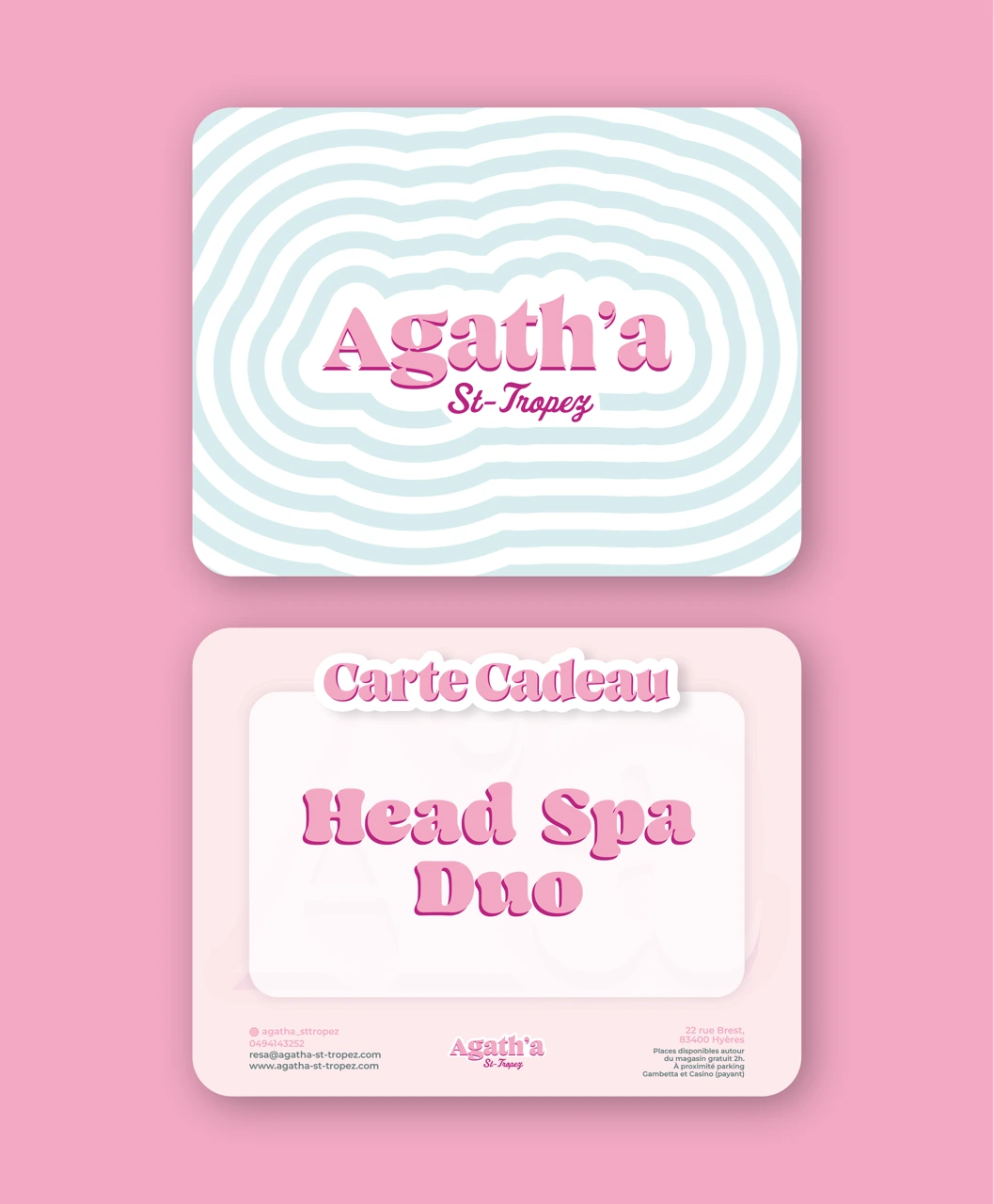 Carte cadeaux Head Spa 